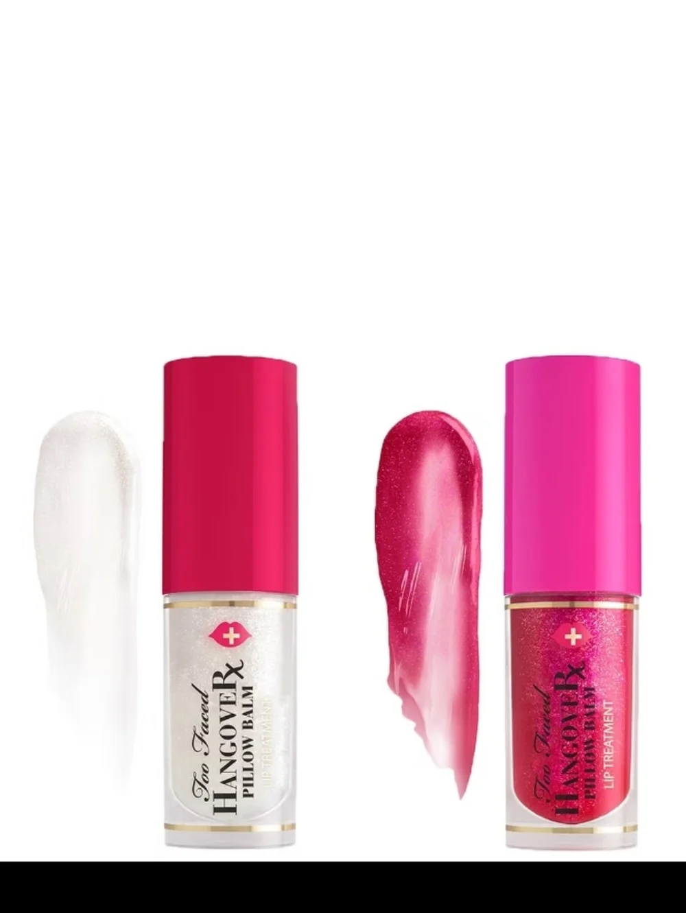 NIB Too Faced HangoveRX Pillow Lip Balm Set 4 Pc